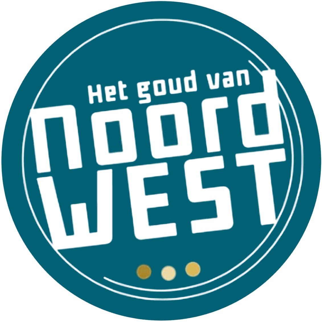 Het Goud van Noord West logo